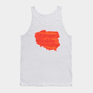 Poland Cities Tank Top